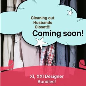Xl & XXl Men's Designer Bundles!